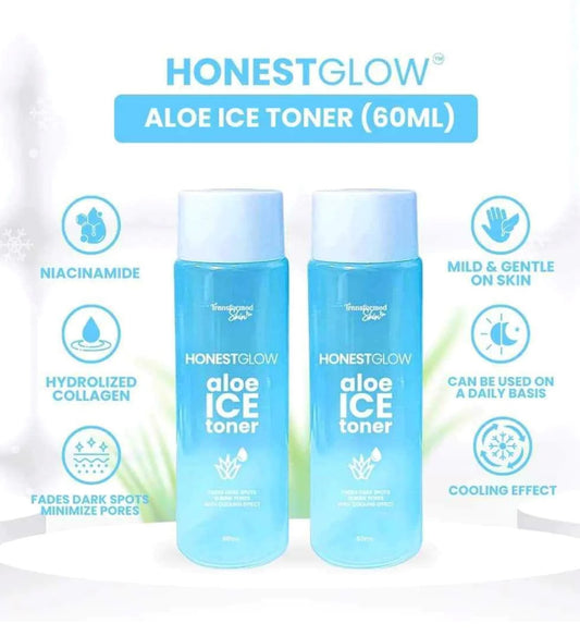 Honest Glow Aloe Ice Toner 60ml