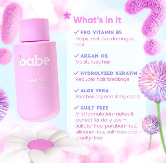 Babe Formula Whimsicle Pro-Vitamin B5 + Keratin 250ml (Choose A Variant)