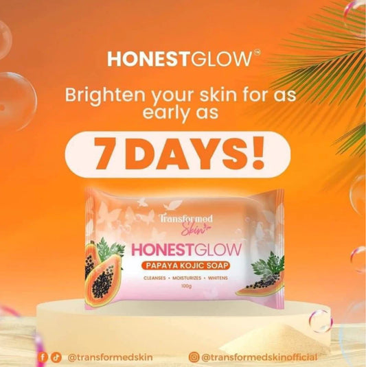 Honest Glow Papaya Kojic Soap 100g