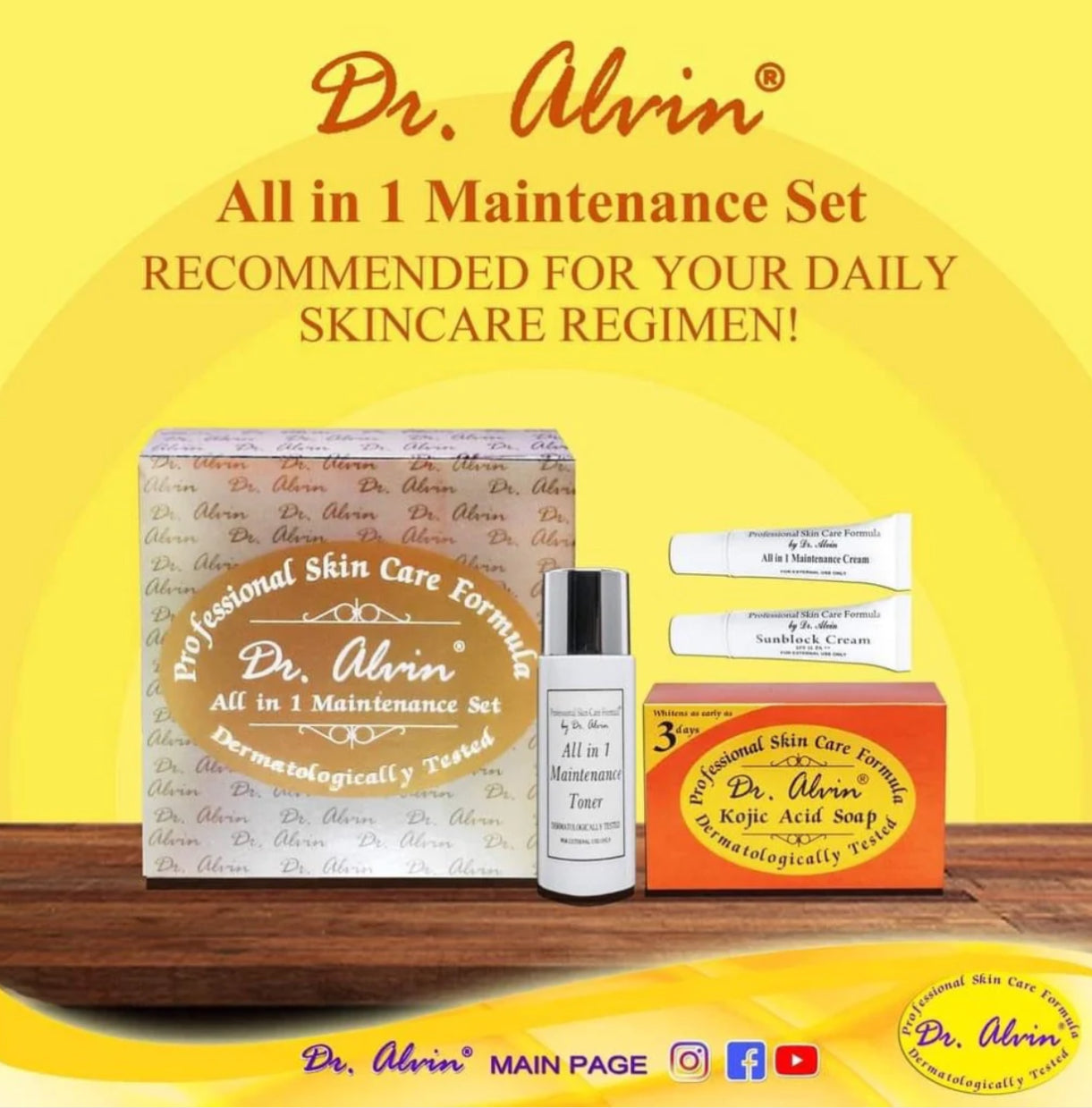 Dr. Alvin All in One Maintenance Set