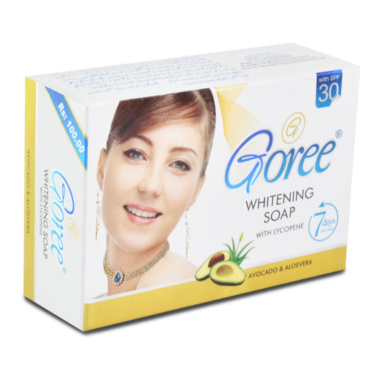 Goree Whitening Soap with Lycopene (Avocado & Aloe Vera)