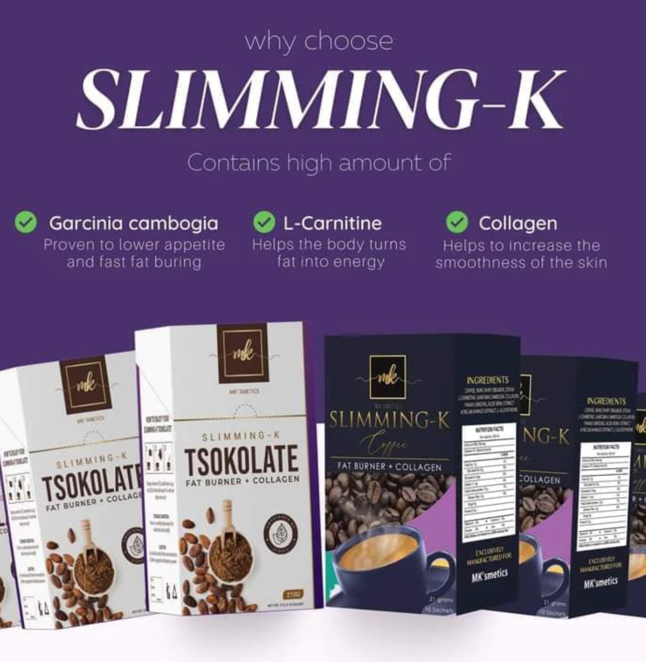 Slimming K Coffee (Choose Variant)