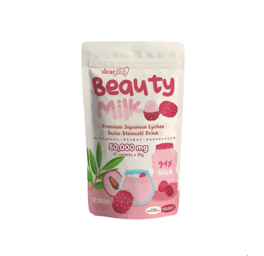 Dear Face Beauty Milk Premium Japanese Lychee Swiss Stemcell Drink