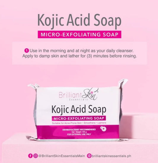 Brilliant Skin Essential Kojic Acid Bar Soap 135g