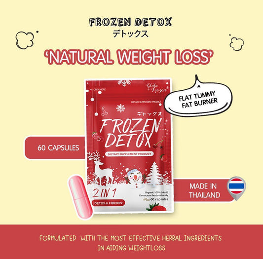 Frozen Detox 2in1 Detox & Fiberry (60 capsules)