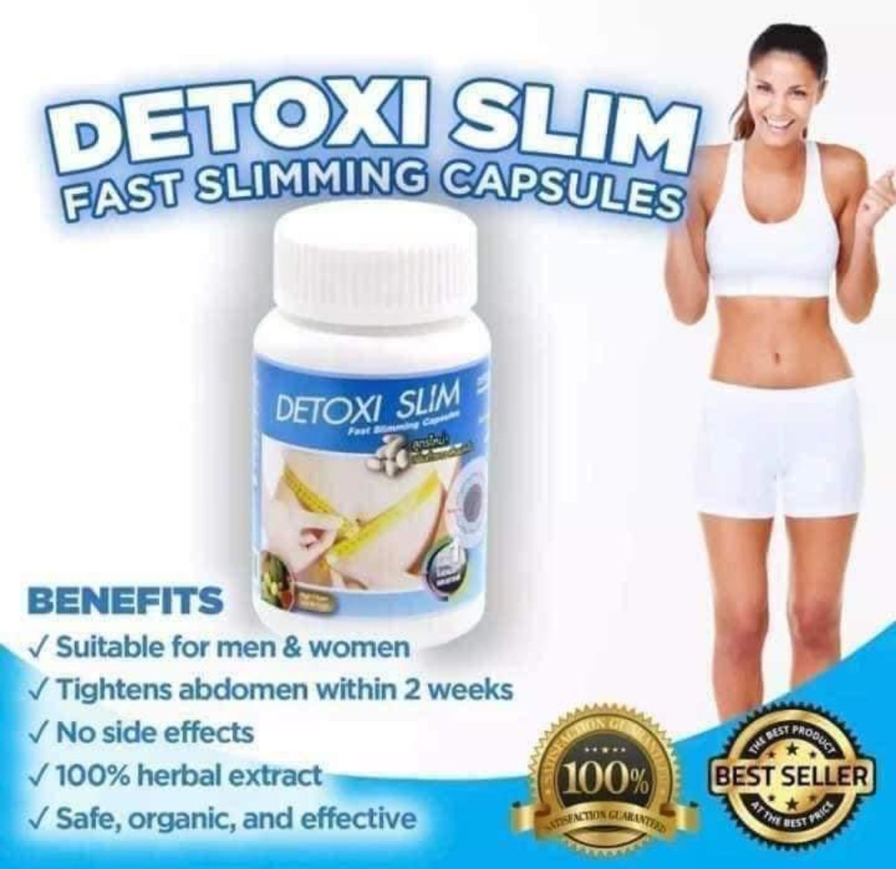 Detoxi Slim Fast Slimming Capsules