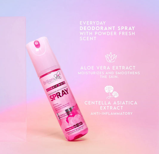 Brilliant Skin Ultimate White Underarm
Deo Spray 60 ml