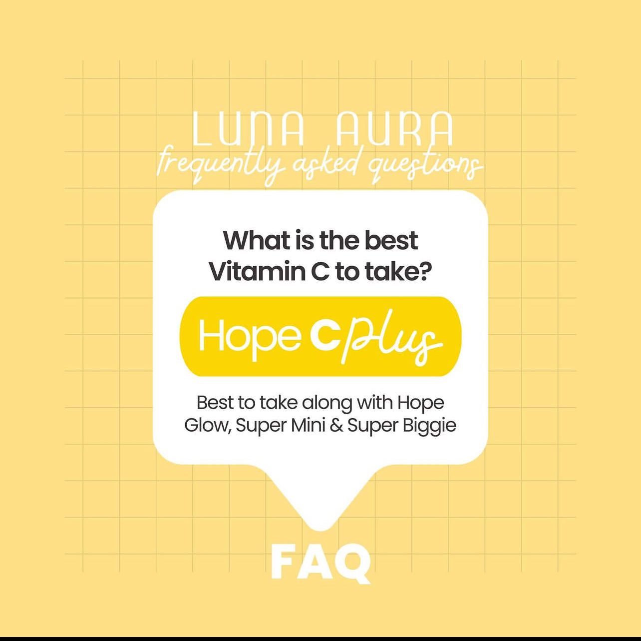 Luna Aura Hope C Plus 30 Caps