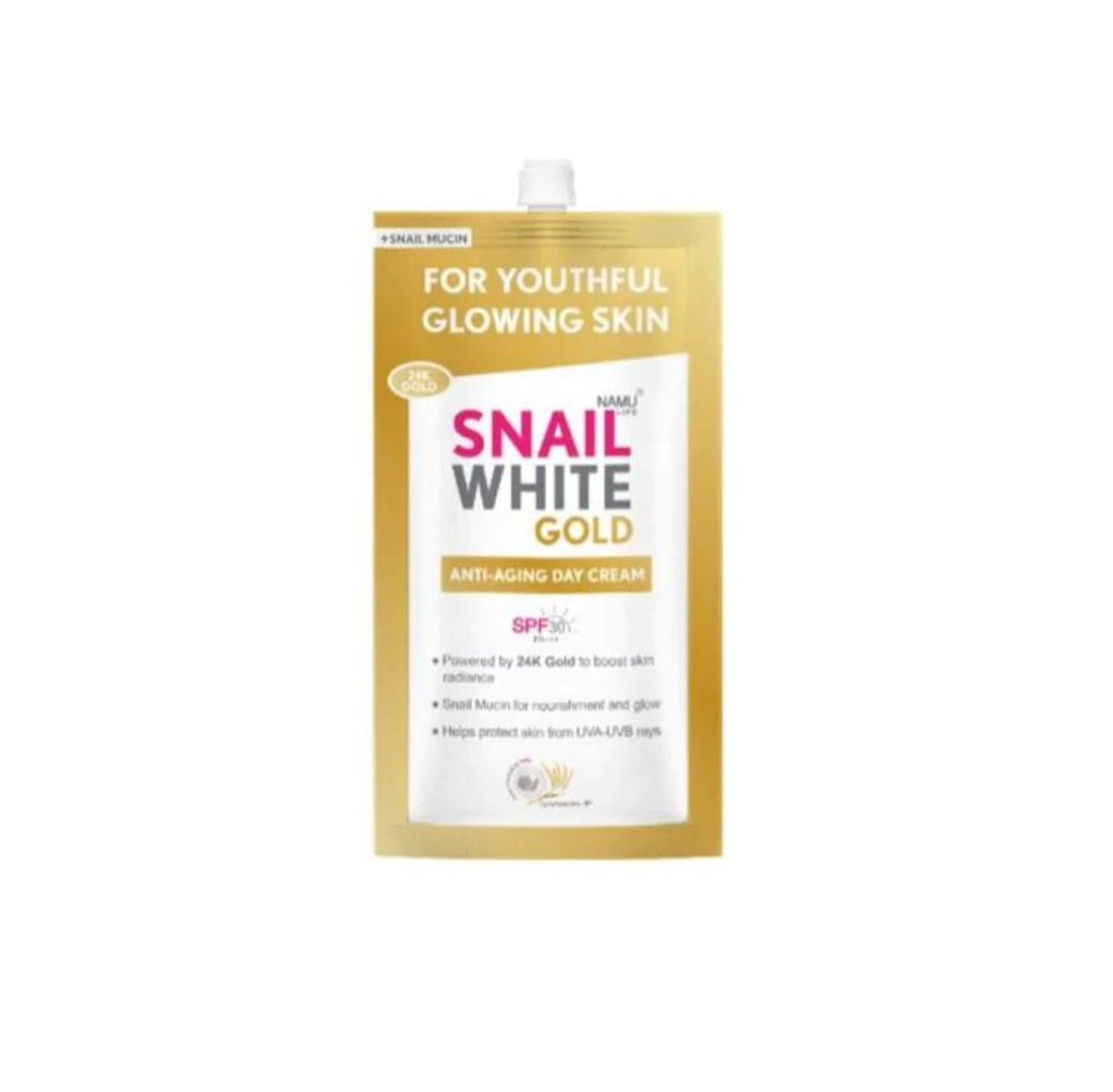 SNAILWHITE Gold Anti-Aging Day Cream 7ml