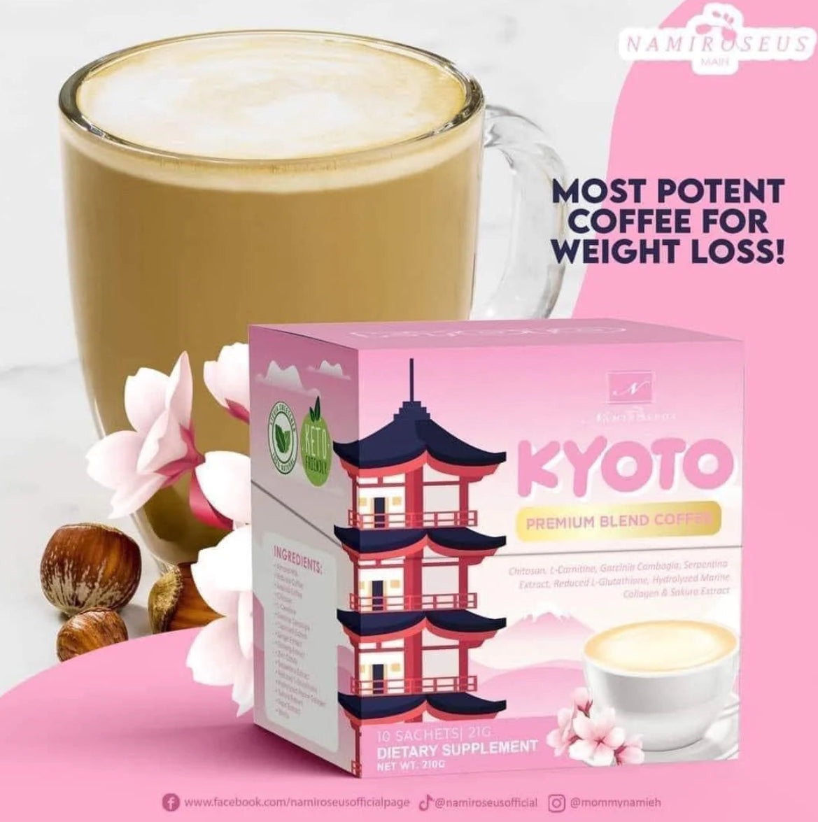 Namiroseus Kyoto Premium Blend Coffee (Slimming, Glutathione & Collagen) 10s