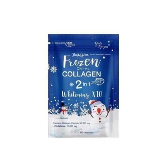 Frozen Collagen 2inl Whitening x10 with
L-Glutathione (60 capsules)