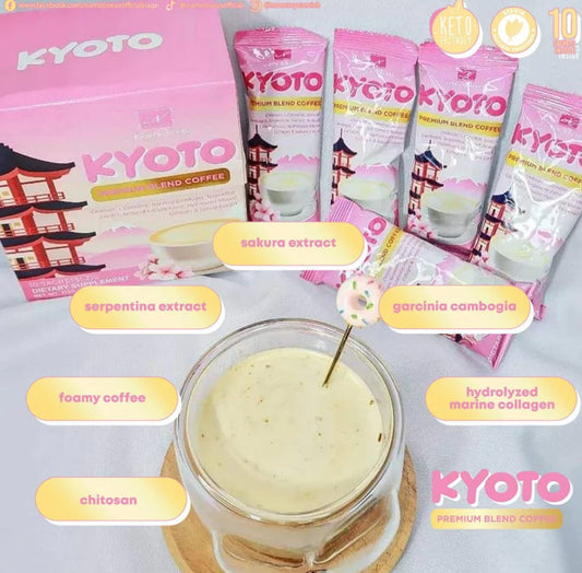Namiroseus Kyoto Premium Blend Coffee (Slimming, Glutathione & Collagen) 10s