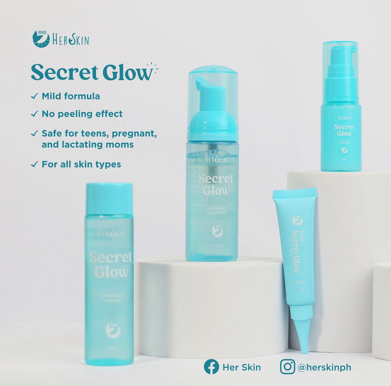 HerSkin Secret Glow Set