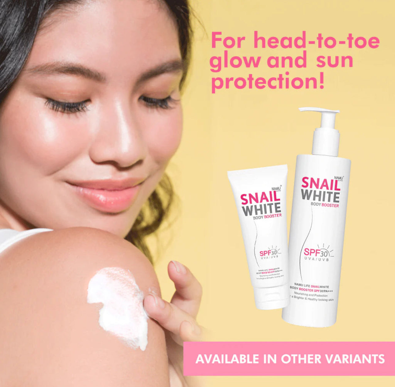 Snail white body booster 50ml online