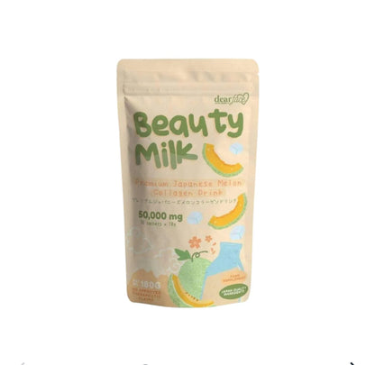 Dear Face Beauty Milk Premium Japanese Melon Collagen Drink (Choose a Size)