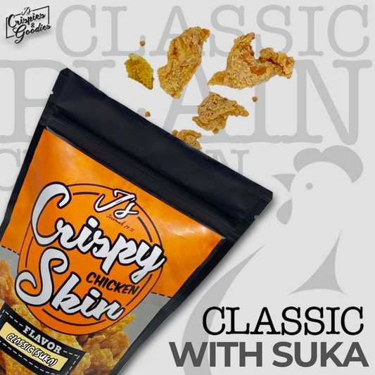 J’s Crispy Chicken Skin 100g (Choose Flavor)