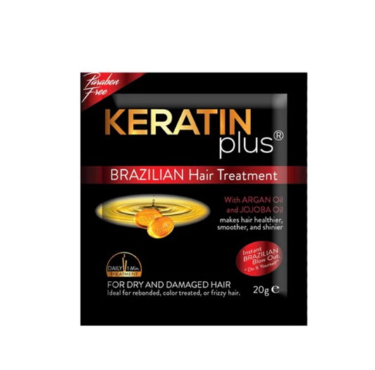 Keratin Plus Black Brazilian Hair Treatment