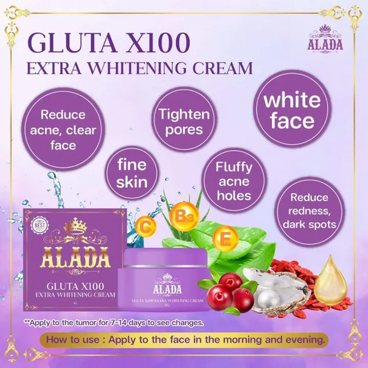 Alada Gluta X Extra Whitening Cream 5g
