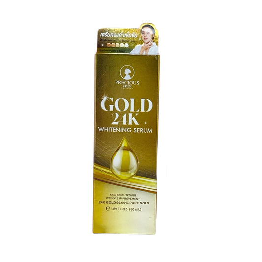 Gold 24k Whitening Serum by Precious Skin Thailand 50ml