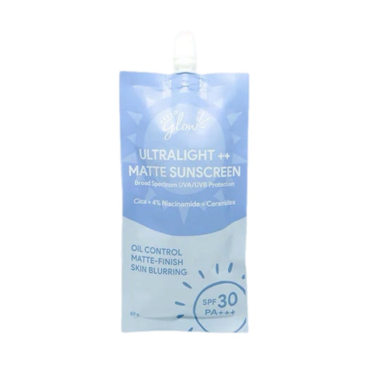 Hello Glow Ultralight ++ Matte Sunscreen SPF30 50g