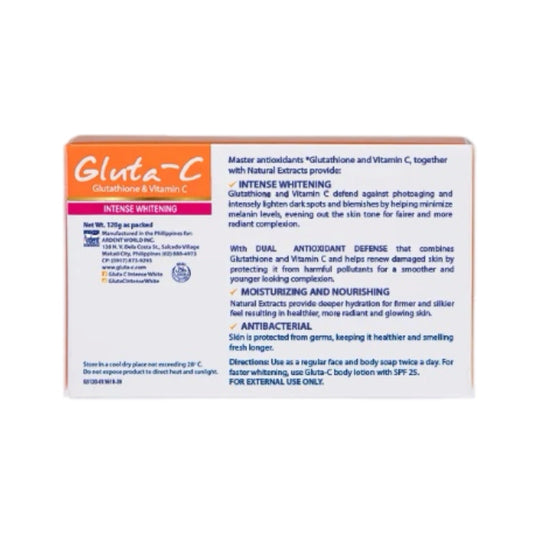 Gluta-C Intense Whitening Soap (Face & Body) 120g