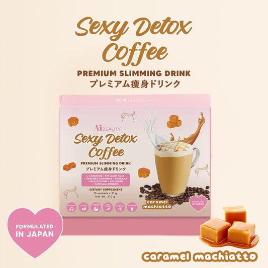 AiBeauty Sexy Detox Coffee Caramel Macchiato Premium Slimming Drink 10s