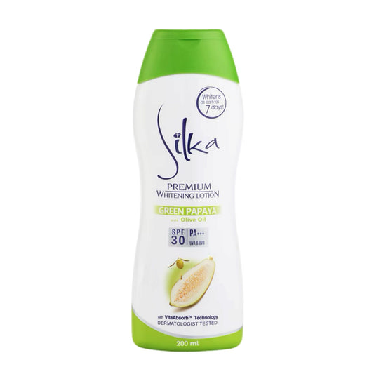 Silka Green Papaya Premium Whitening Lotion 200ml