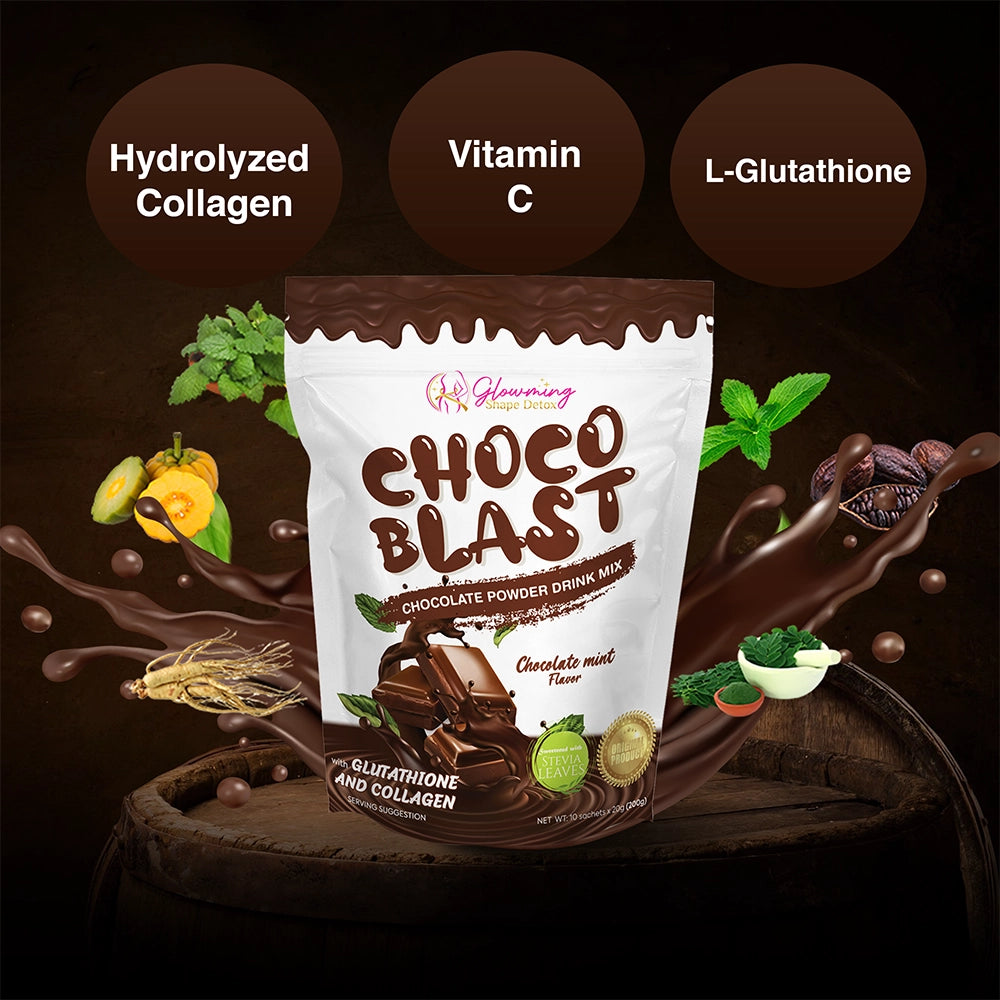 Glowming Shape Detox Choco Blast 10s