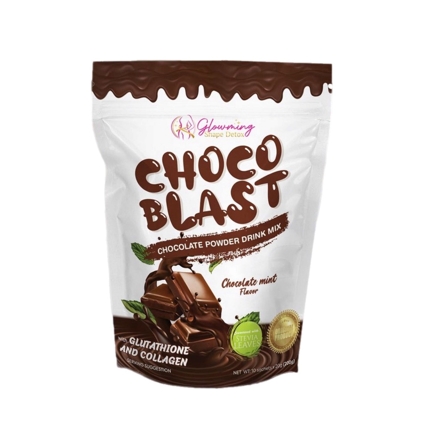 Glowming Shape Detox Choco Blast 10s