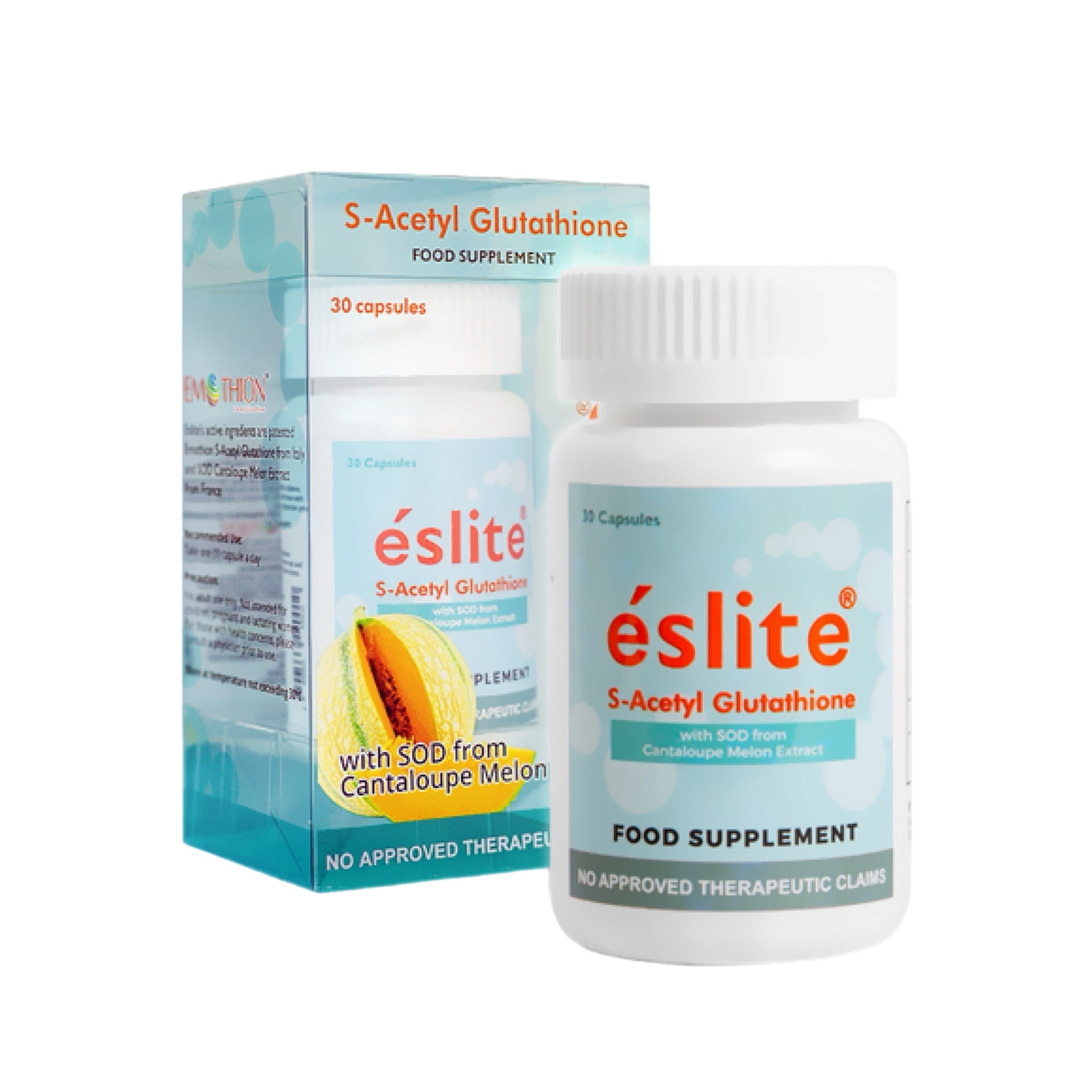 Eslite S-Acetyl Glutathione (Anti Aging and Skin Whitening Gluta Capsu ...