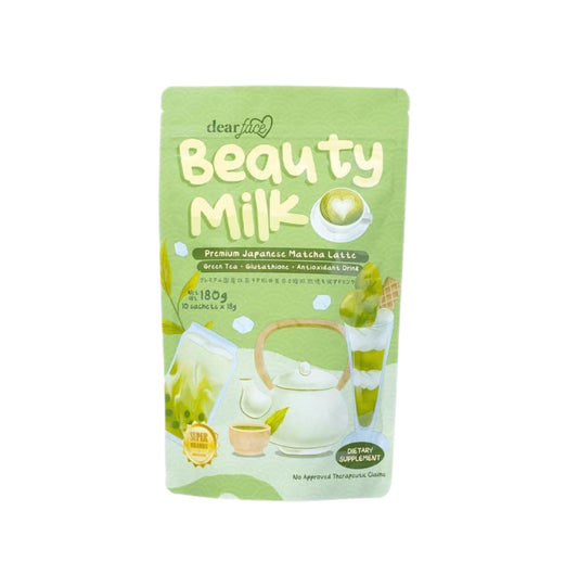 Dear Face Beauty Milk Matcha Latte 10s