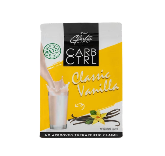 Gluta Lipo Carn Control Vanilla 10s