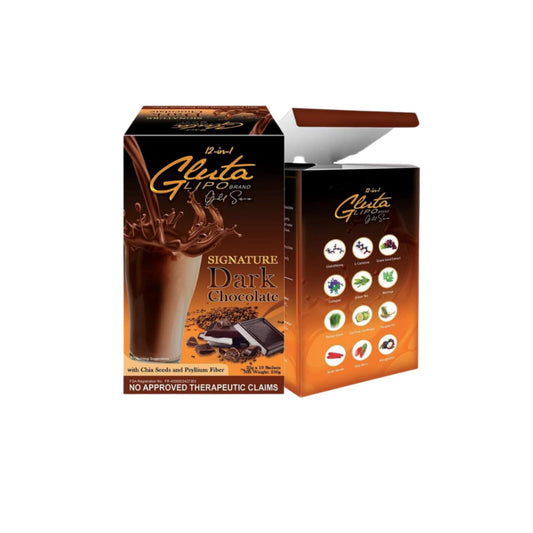 Gluta Lipo Dark Chocolate Drink 10s