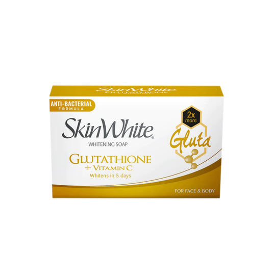 SkinWhite Glutathione+ Vitamin C Whitening Soap 90g