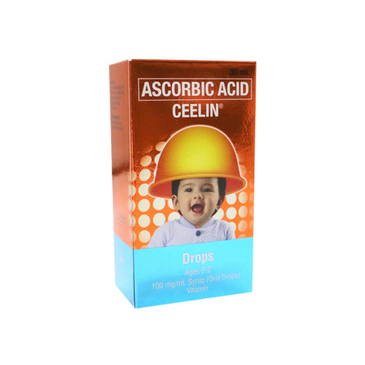 Ceelin Ascorbic Acid Oral Drops (Orange) 30mL