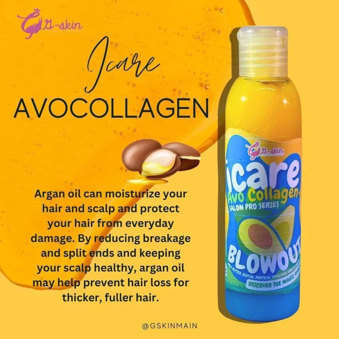 ICare Avo-Collagen Blowout With Argan Oil 100ml