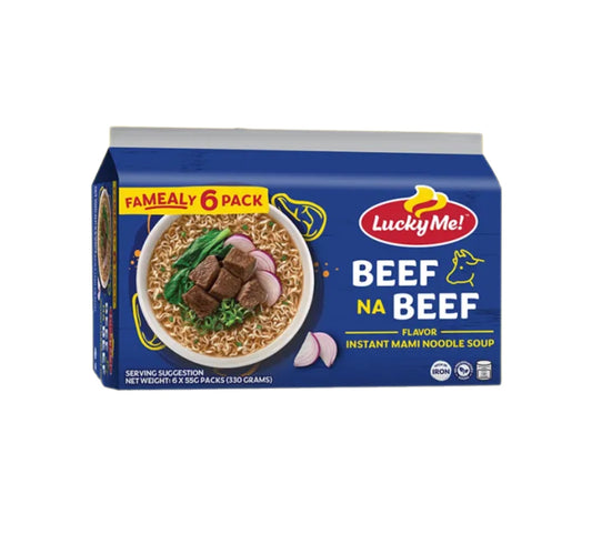Lucky Me Beef Noodles