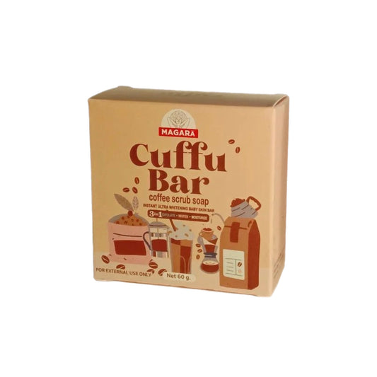 Cuffu Bar Coffee Scrub Soap 60g