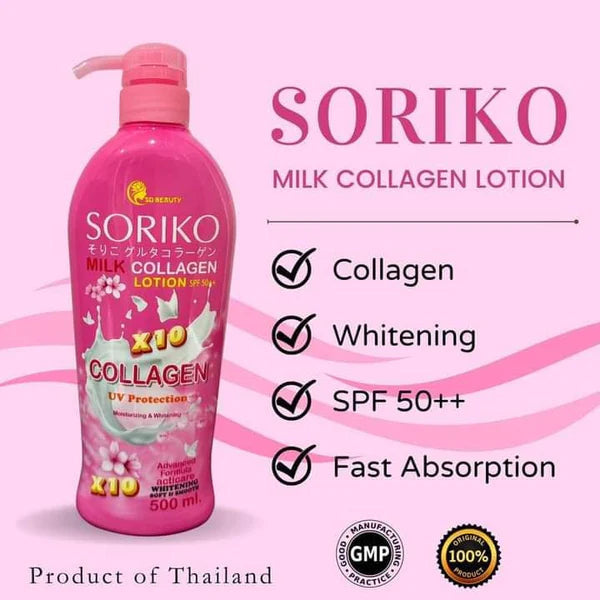 Soriko Milk Collagen Lotion 500ml