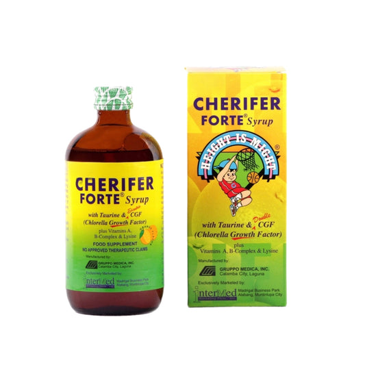Cherifer Forte Syrup Vitamins with Lysine, CGF and Taurine)